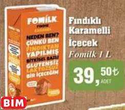 FOMİLK FINDIKLI KARAMELLİ· İÇECEK